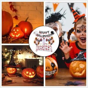 Anyingkai Halloween-Dekorationsset, 11-teilig, mehrfarbig, Latex/PVC 123912438 - Halloween-Dekoration