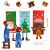 Yisscen Weihnachtsbanner, Rot, Schneemannmuster, Polyester, 115 x 40 cm 123912690