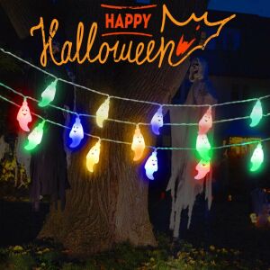 Instalatie cu 30 Led-uri Herefun, multicolor, 3 m 123912798 - Decorațiuni de Halloween