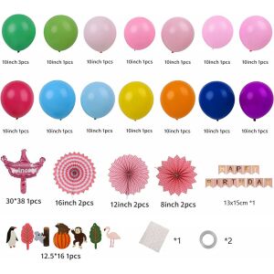 Narodeninová sada PARTY GO, fólia/latex/papier, viacfarebná, 26 dielov 123912842 - Párty dekorácie