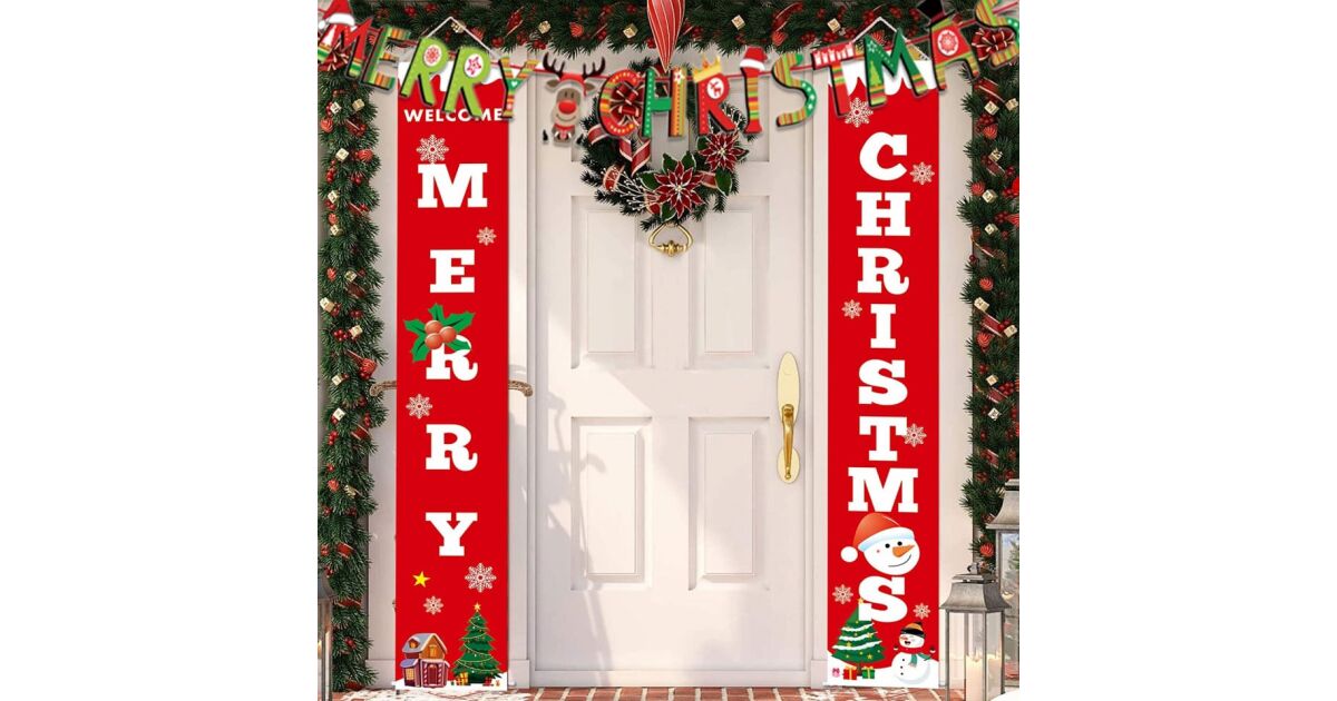 Set de 3 decoratiuni pentru Craciun Koiroi, tesatura, multicolor 123913084