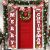 3er Set JOKILY Weihnachtsbanner, Textil/Papier, mehrfarbig, 180 x 30 cm/300 cm 123913123