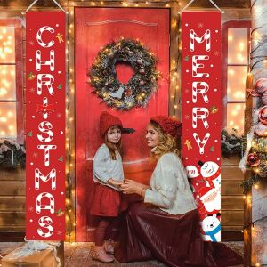 Zestaw 3 banerów świątecznych Koiroi, tkanina/papier, wielokolorowe, 180 x 30 cm / 300 cm 123913086 - Dekoracja sezonowa