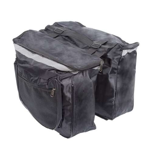 Schwarzer 2-teiliger Fahrrad-Gepäckträger