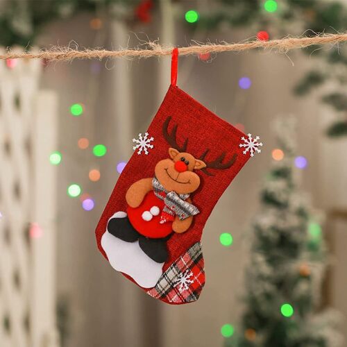 2er-Set Weihnachtsstrümpfe JHXhhthongtong, Filz, mehrfarbig, 16 x 23 x 13 cm 123913313