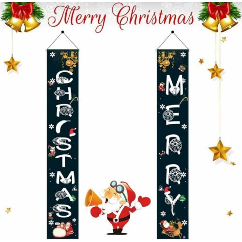 2er-Set Nesloonp Weihnachtsbanner, Textil, mehrfarbig, 180 x 30 cm 123913759