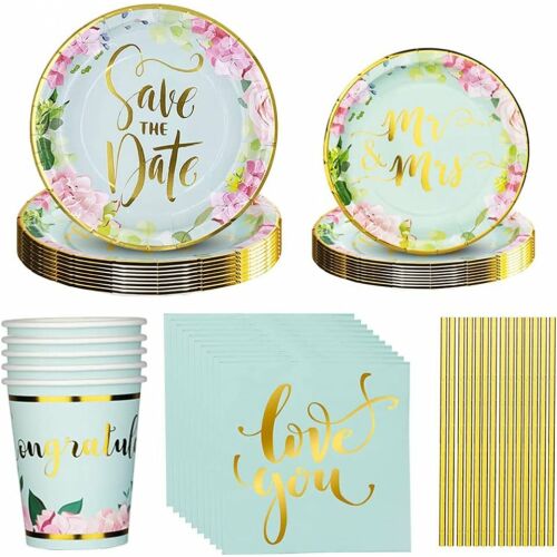 Forfamy party étkészlet, karton, többszínű, 56 db 123913792