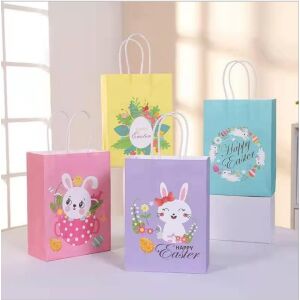 12er Set Ostergeschenktüten LANZI, Papier, multicolor 123915706 - Geschenkverpackungen