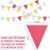 2er Set Partybanner, mehrfarbig, Textil, 17,5 x 13,5 cm 123915717