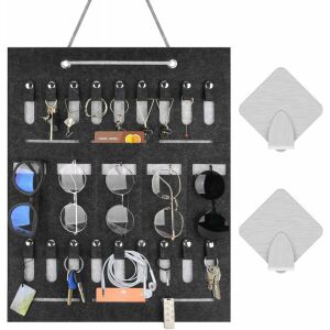 Hinsarcd Organizator Perete Multifuncțional - Păslă - 40x50cm 123917421 - Lenjerie de pat