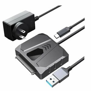 Orico SATA Cable Adapter USB 3.0 do SATA III Cable dla dysków twardych 3,5" HDD/SSD, obsługuje UASP, 12 V, 2 A 123917468 - Orico