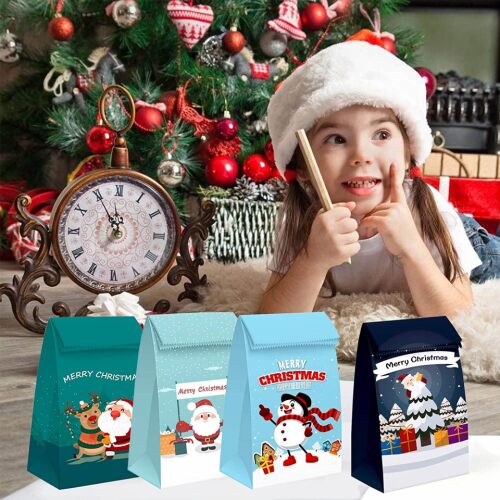 Calendar de advent ASSUGO, 24 pungi, multicolor, 12 x 7 x 21,5 cm 123919368