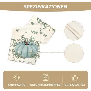 Setă de Masă Artoid - Dovleac - Poliester - 40x100 cm 123922699 - Fețe de masă