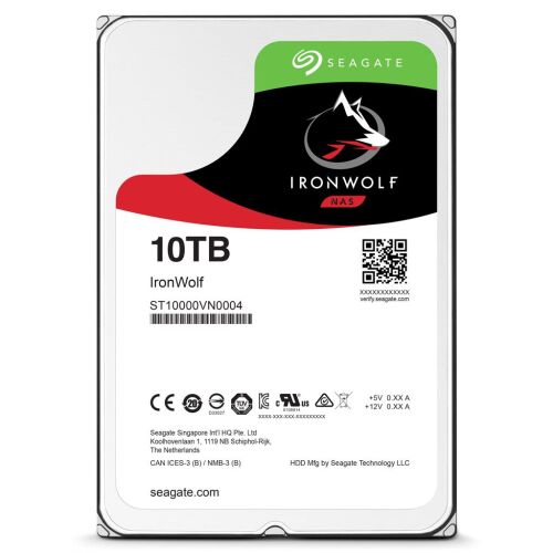 Seagate 10TB IronWolf SATA3 3.5" szerver HDD 123926401 - Seagate