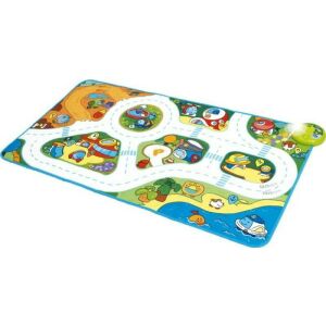 Chicco Turbo Team Város Interaktív Elektromos Játszószőnyeg 110 x 60 x 3 cm