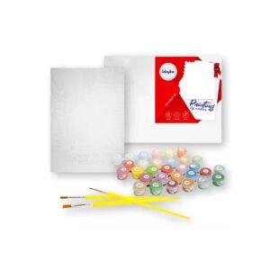 Ideyka Malen nach Zahlen Set, Freundschafts-Malset, 40x50cm, enthält Leinwand, Farben, Pinsel und Anleitung - Ideyka