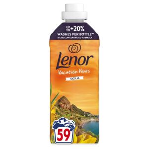 Lenor Vacation Vibes Sicilia Омекотител за тъкани, 59 пранета, 1.239L - Детергент