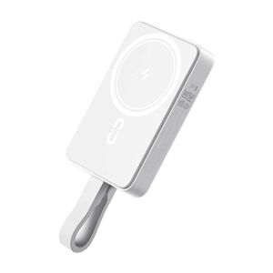 Romoss WMS10 10000mAh Powerbank, 30W, USB-A és USB-C, Fehér - Romoss