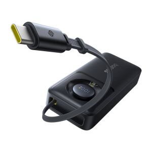 Baseus OS Free2Pull 10000mAh Powerbank beépített USB-C kábellel - Baseus