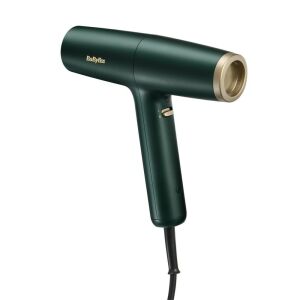 BaByliss D6555DE ION Technologie Haartrockner 1700 Watt - Grün / Gold