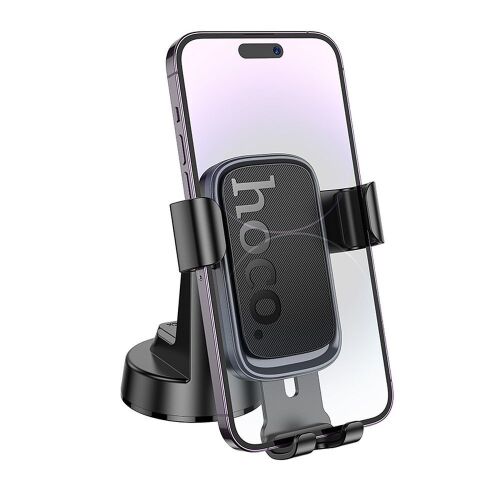 Autós tartó Hoco H81 - műszerfalra rögzíthető, fekete gravitációs autós tartó 123955564