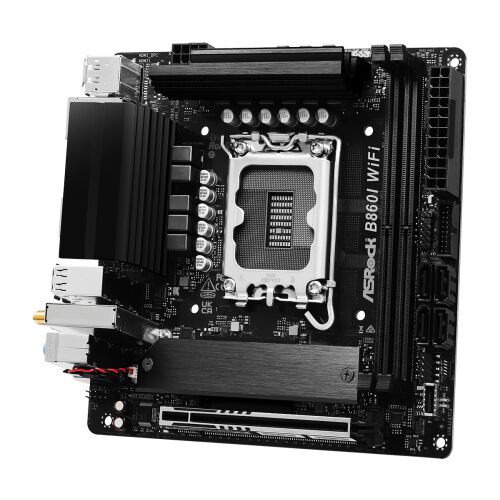 ASRock B860I WiFi DDR5 Intel s1851 Mini ITX Alaplap 123950568 - Alaplap