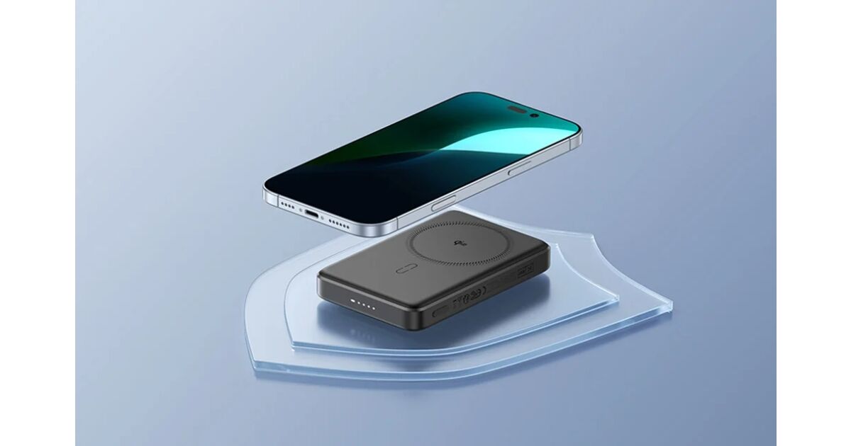 ESR Qi2 MagSlim Powerbank 10000 mAh (black) | Pepita.com