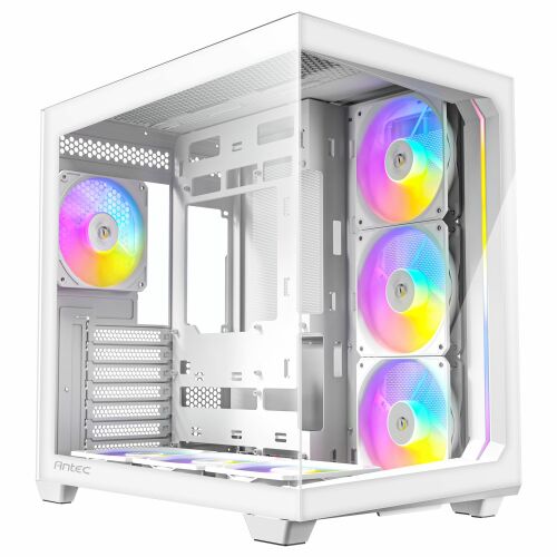 Antec C5 ARGB Fehér Midi Torony Számítógépház 7 ARGB Ventilátorral - Számítógépház