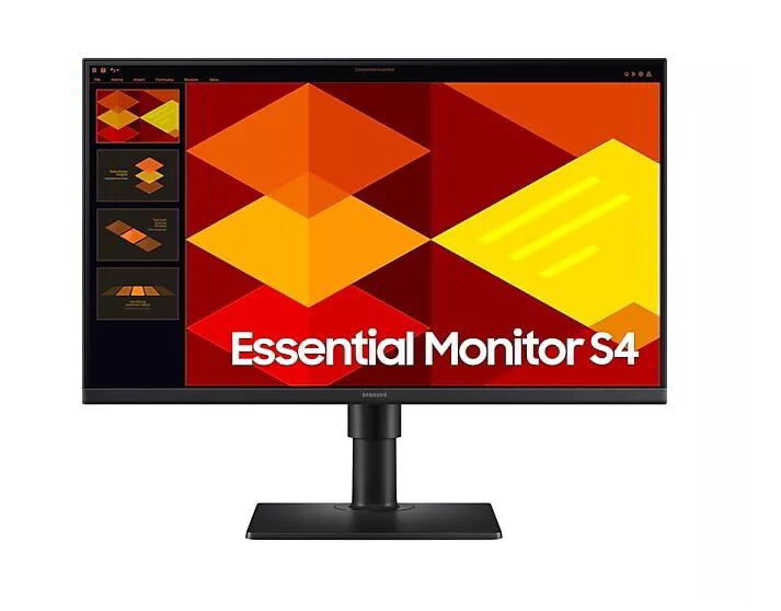 Samsung 24" S24D406GAUXEN 16:9 IPS Full HD Monitor - Fekete
