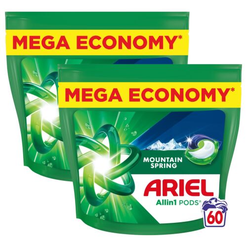 Ariel Mountain Spring Allin1 PODS mosókapszula, Mega Economy kiszerelés