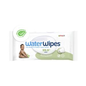 WATERWIPES 100% BIO lebomló texturált törlőkendők Soapberry 60 db 123964441