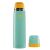 Chicco turquoise thermos 500ml with yellow cup lid