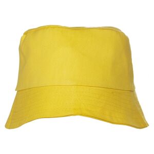 Citromsárga vászon horgász kalap - Horgász ruházat