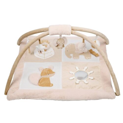 Nattou play mat plush Flo, Ernest and Oli
