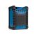 Audizio Temi DAB+ FM Bluetooth munkahelyi rádió, 100W, kék, ferde nézet