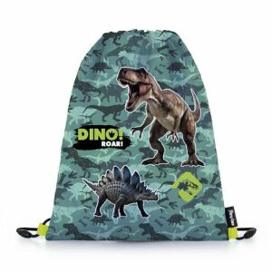 Sac de gimnastică OXY BAG Dino Roar cu imprimeu dinozaur - Saci sport