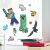 Minecraft Window Cling Decals Set / zestaw naklejek Minecraft (okienne) 123969409