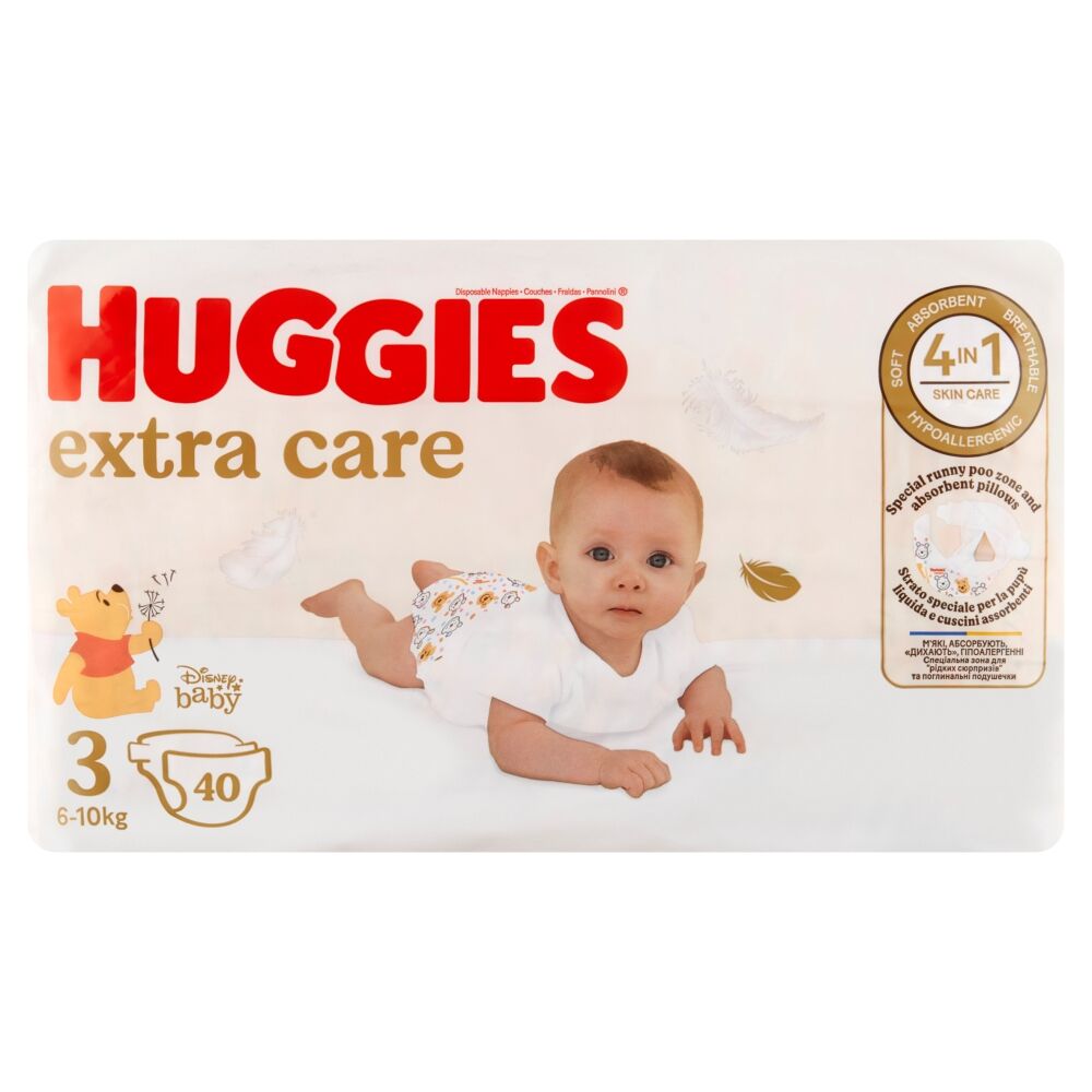 Huggies Extra Care Nadrágpelenka 6-10kg Midi 3 (48db)