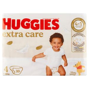 Панталони Huggies Extra Care 8-16 кг Maxi 4 (33 бр.) 136590030 - Пеленаче