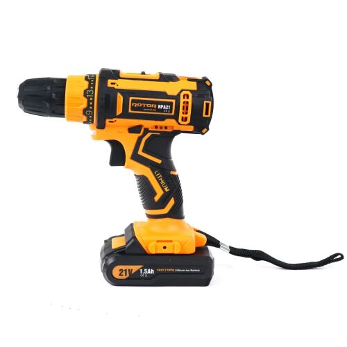 Șurubelniță cu acumulator ROTOR RPA21, 21V, Cuplu 30 Nm, Baterie litiu