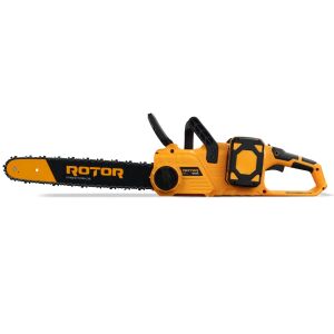 ROTOR RBS1601 36V akkus láncfűrész, 26m/s vágási sebesség, 40cm penge, 2 akkumulátor, töltő, szállítódoboz - Rotor