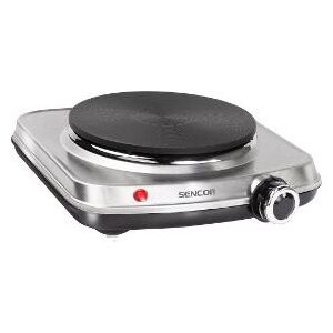 Sencor SCP 1506SS elektromos főzőlap, egy égő, rozsdamentes acél, fekete - Sencor