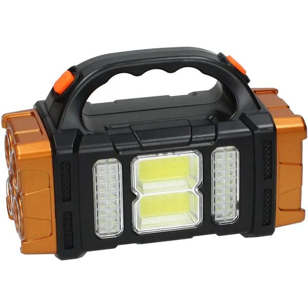 Lanternă LED reîncărcabilă solară și USB cu funcție powerbank