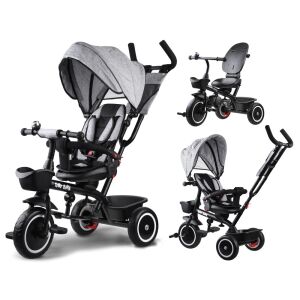 Tiny bike 3in1 gyermek tricikli napellenzővel