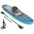 Hydro Force Oceana 2-in-1 aufblasbares SUP- und Kajak-Set, 305x84x15cm, zeigt Paddel, Pumpe und Sitz