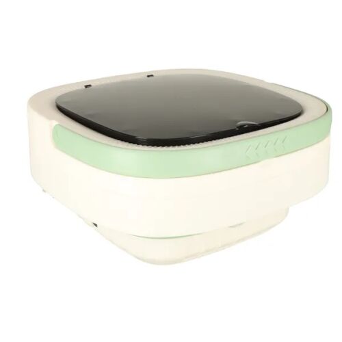 Mini összecsukható hordozható mosógép, zöld, 12L kapacitás, tökéletes utazáshoz