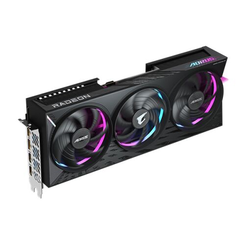 Gigabyte video card pci-ex16x amd rx 9070 xt 16gb GV-R9070XTAORUS E-16GD 124022358