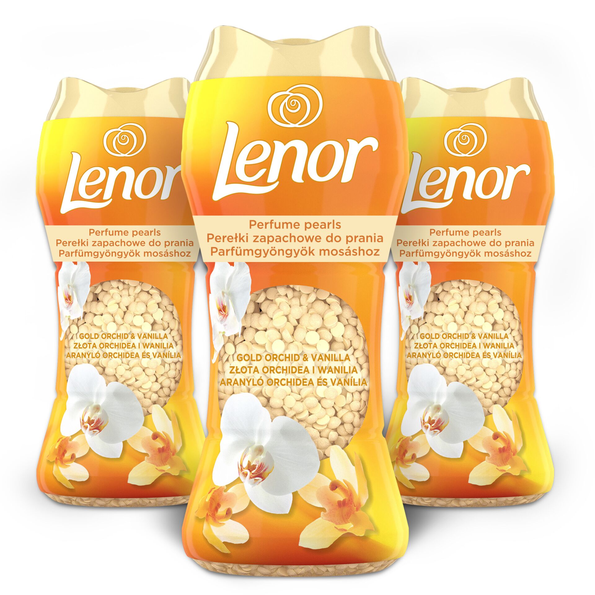 E-shop Lenor Zlaté orchideové parfumové korálky 3x195g