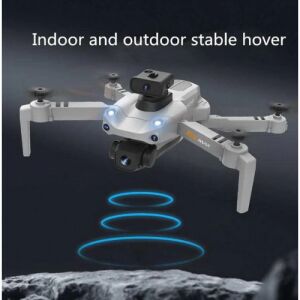 Dronă G5, gri, cu două camere HD, evitare inteligentă a obstacolelor și transmisie live pe telefon - Drone