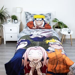 Naruto ágyneműhuzat szett 140x200 cm Naruto karakterekkel - Jerry Fabrics